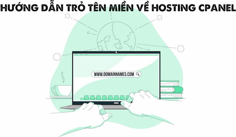 Cách trỏ tên miền về Hosting bằng Name Server