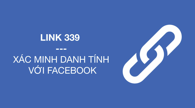 Sử dụng link xác minh danh tính Facebook khi tự động khóa