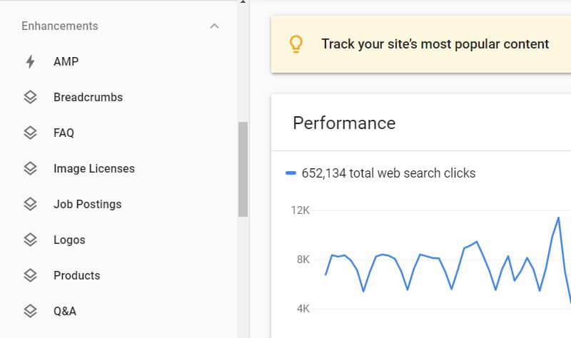 Kiểm tra Schema bằng Google Search Console