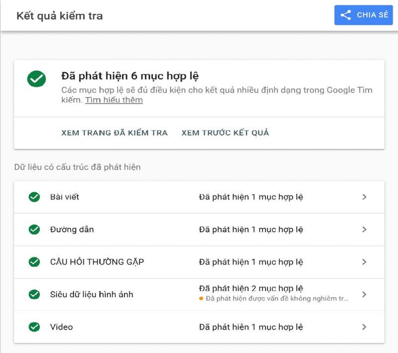 Tự kiểm tra Markup mà bạn thêm vào

