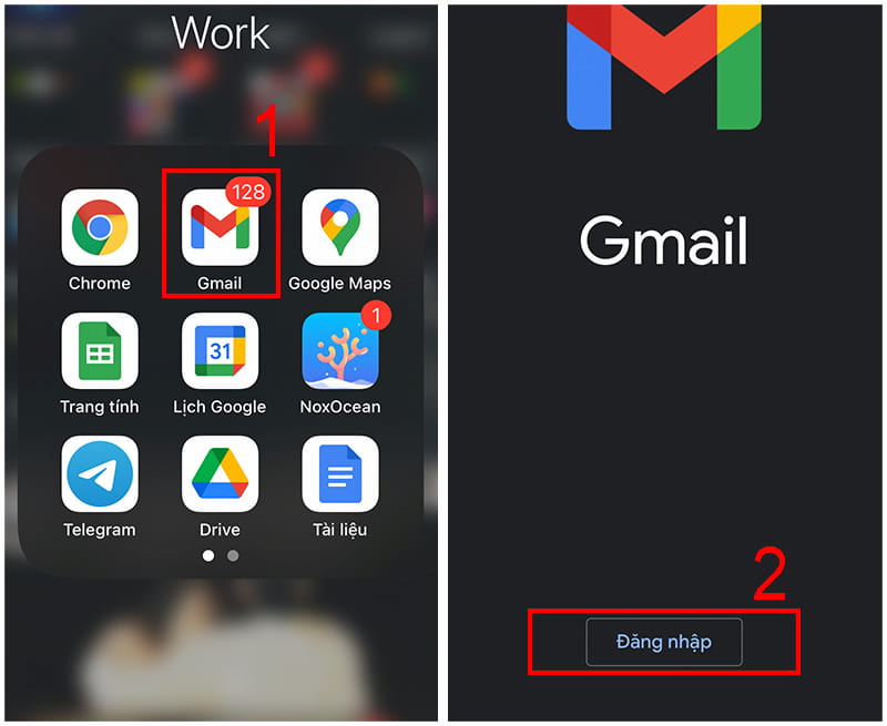 Định vị điện thoại cảm ứng bởi Gmail