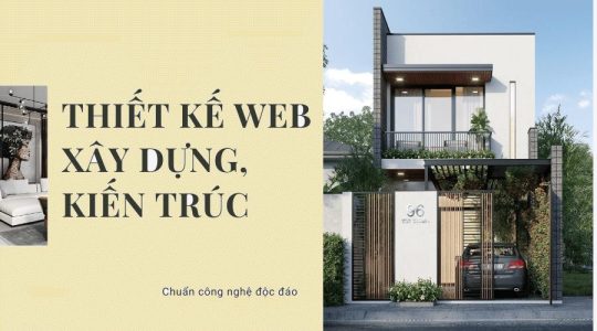 Thiết kế website kiến trúc