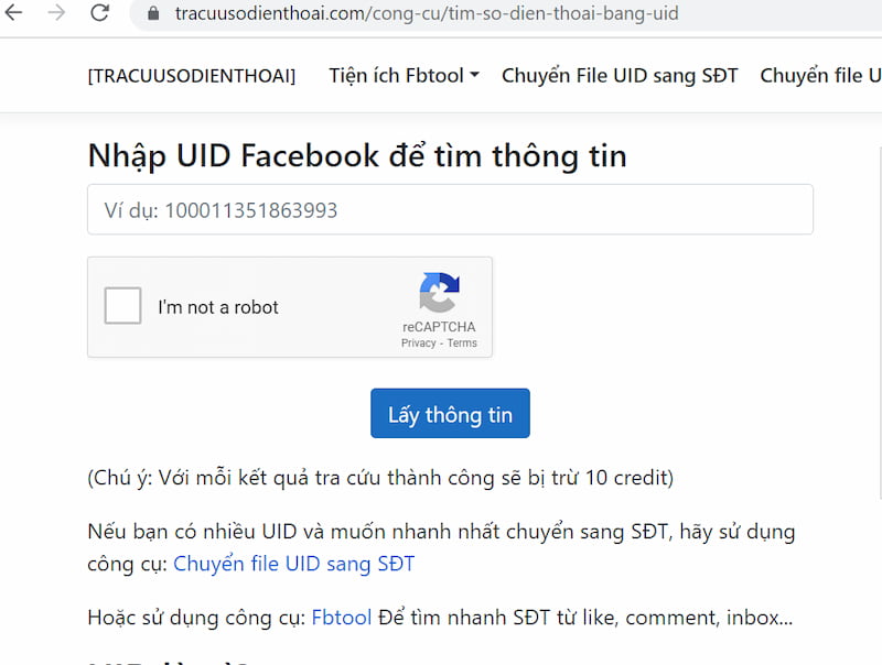 Cách Lấy Số Điện Thoại Từ Uid Facebook Miễn Phí 2023