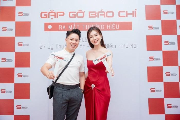 MC Lê Anh là người thầy của Hải Anh trong lĩnh vực MC đã dành cho đàn em nhiều lời khen trong buổi họp báo