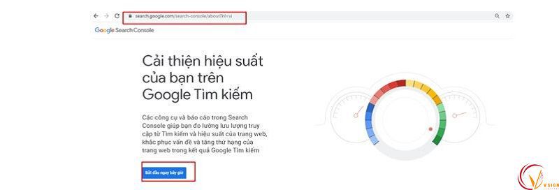 cài đặt google search console