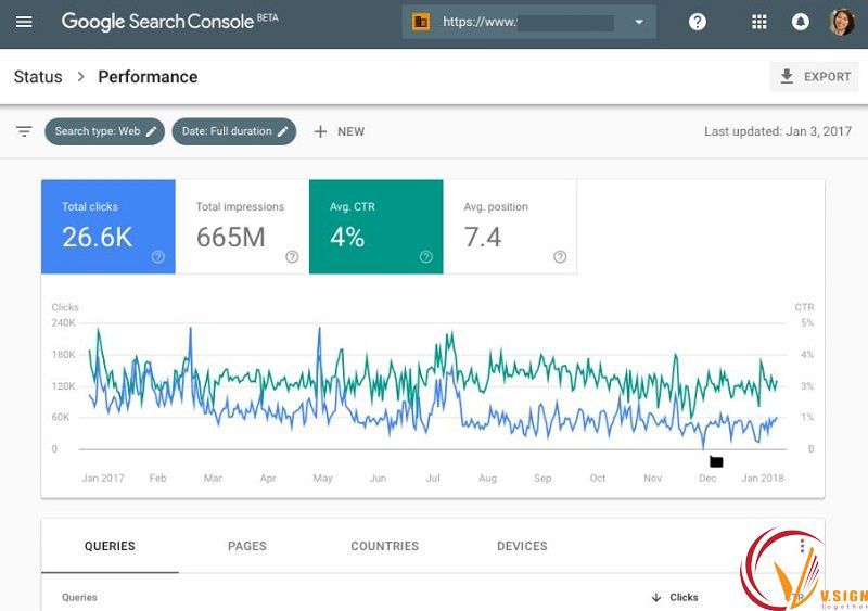 google search console