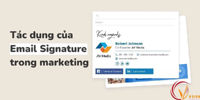 tầm quan trọng của chữ ký email