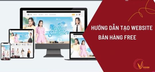 tạo web bán hàng