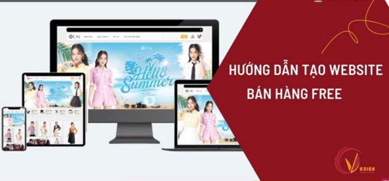 tạo web bán hàng