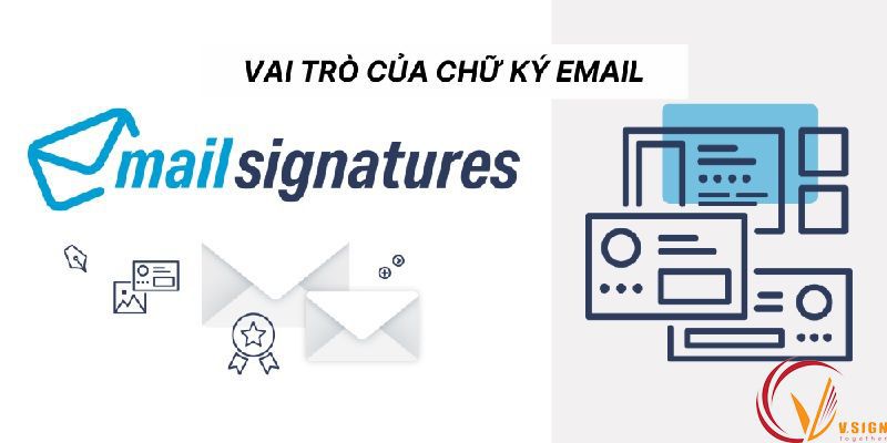 vai trò chữ ký email